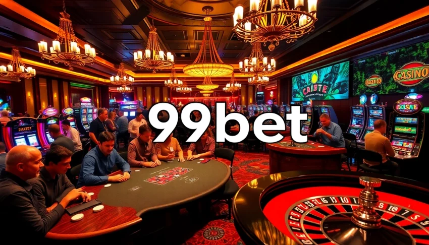 Gamblers enjoying a poker game at 89bet casino, showcasing intense focus and excitement.