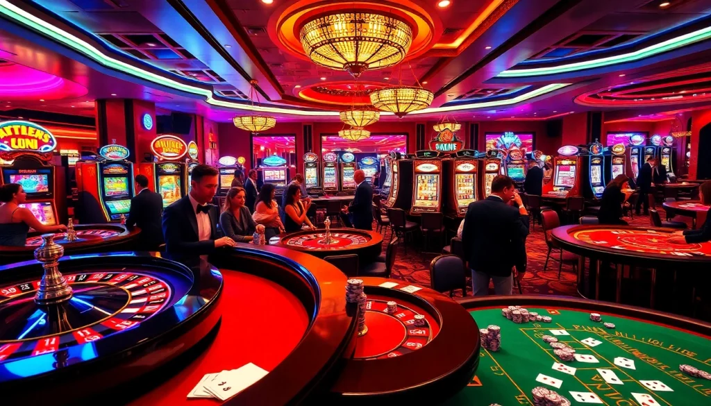 Experience the vibrant thrill of gambling at https://f8beta2.me/ with players winning big at the casino tables.