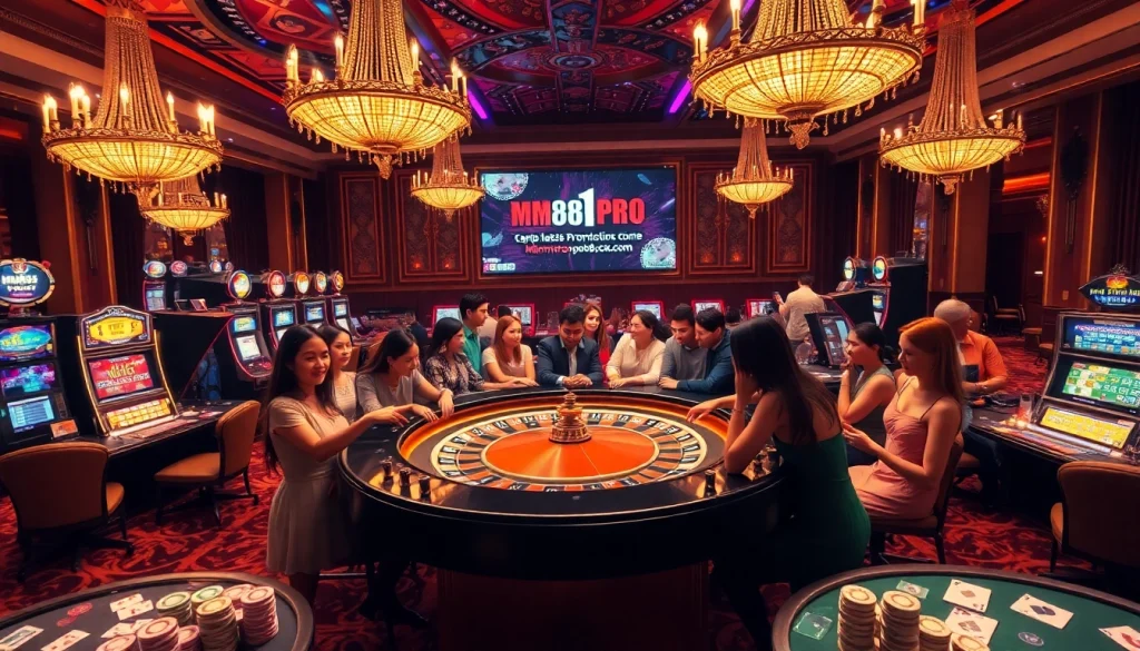 Experience the thrill of betting at mm88pro.cn.com with vibrant casino games and eager gamblers.
